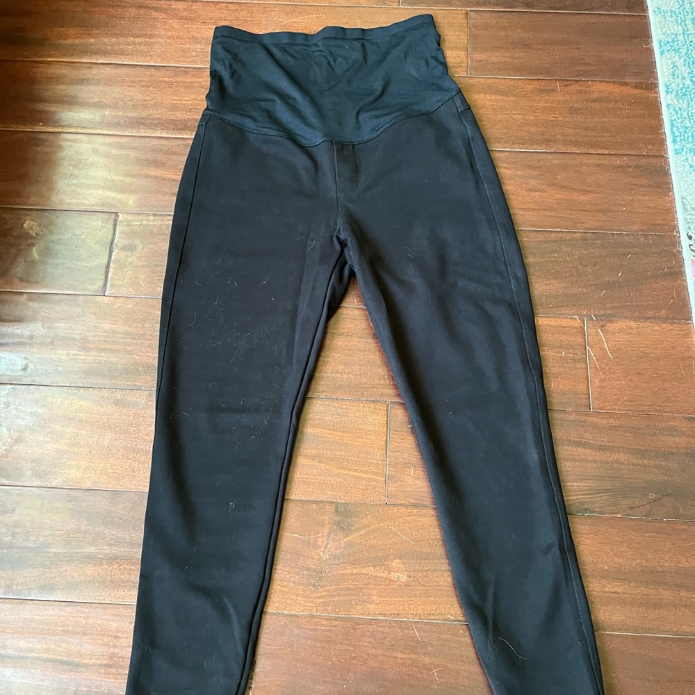 Gap Maternity black dress pants, Medium